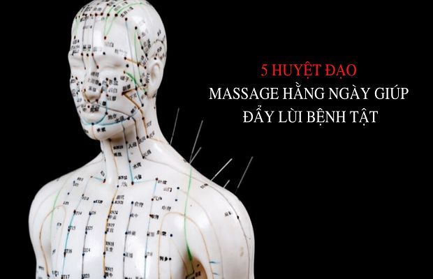 Massage huyệt đạo giúp cơ thể khoẻ mạnh