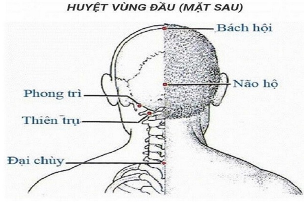 Xoa bóp bấm huyệt trị đau vai gáy ở từng vị trí