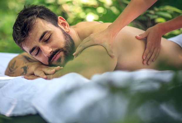 Không gian massage tại Tâm An Spa