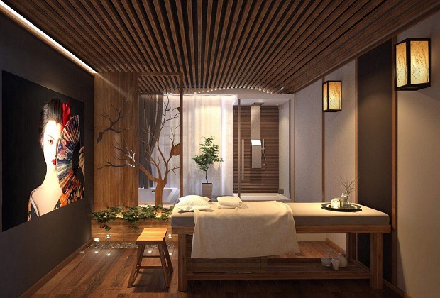 Không gian phòng sang trọng rộng rãi tại life spa