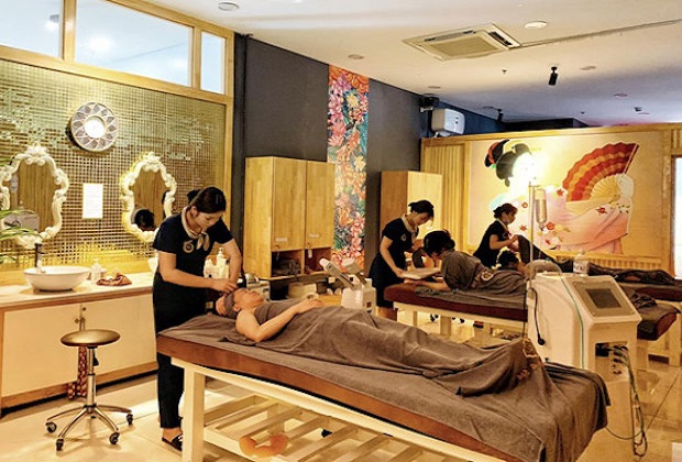 Thư giãn tại trung tâm spa dưỡng sinh