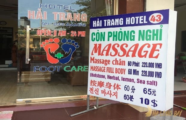 Massage Hải Trang tại Bãi Cháy Hạ Long