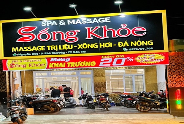 Massage Sống Khỏe tại Bến Tre