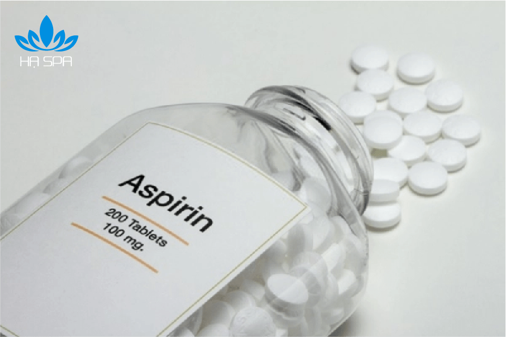 cach goi dau cho het gau bang aspirin