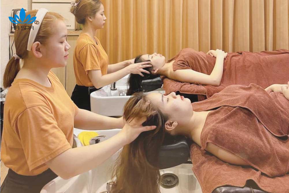 linn hair spa goi dau duong sinh quan 1