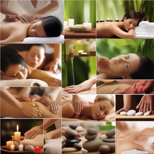 Các loại hình massage đa dạng tại Ecopark