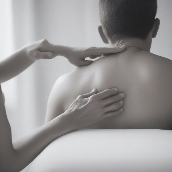 Massage bấm huyệt cổ vai gáy