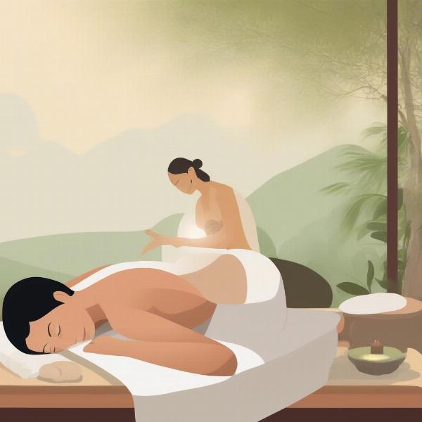 Massage body bấm huyệt cân bằng cuộc sống