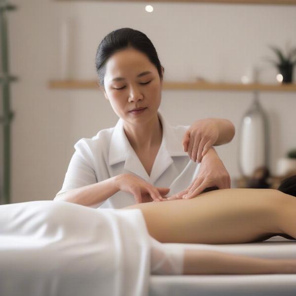 Massage Hoa Kiều trị liệu bẻ khớp