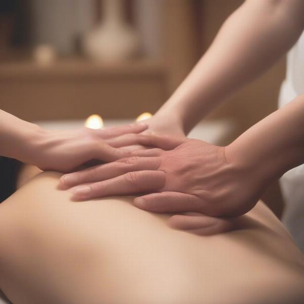 Massage Thụy Điển trị liệu đau lưng