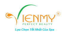 Logo Viện Mỹ massage bằng nến phong cách tinh tế và hiện đại