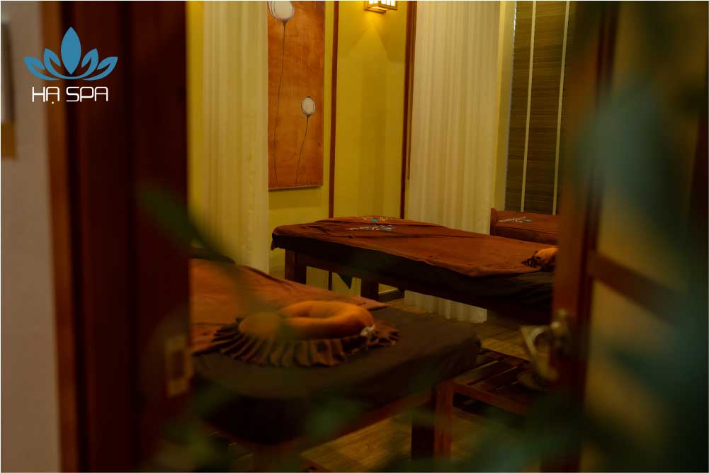 Không gian spa yên tĩnh và sang trọng tại Hà Spa phục vụ Massage Huyện Củ Chi