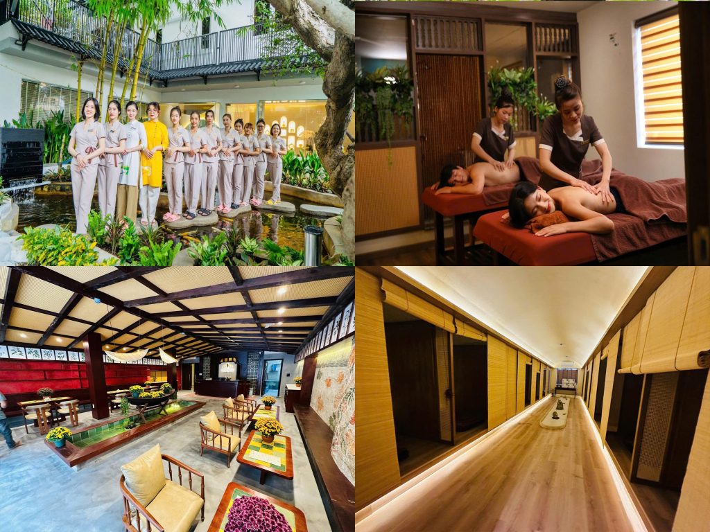Top Massage Huyện Bình Chánh Uy Tín Nhân viên massage chuyên nghiệp trong không gian spa hiện đại Massage Huyện Bình Chánh