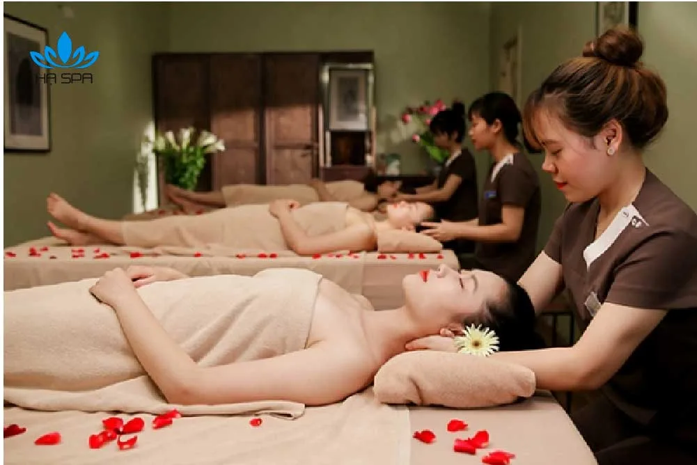 Massage Hương Sen Bắc Ninh Phòng massage Hương Sen với không gian ấm cúng và tinh dầu thư giãn Massage Bắc Ninh
